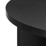 Modway Furniture Silas Round Wood Coffee Table EEI-6580-BLK