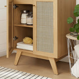 Modway Furniture Soma Bathroom Vanity Cabinet (Sink Basin Not Included) EEI-6586-OAK