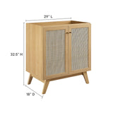 Modway Furniture Soma Bathroom Vanity Cabinet (Sink Basin Not Included) EEI-6587-OAK