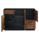 Modway Furniture Holden 47” Sideboard EEI-6597-BLK-WAL