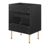 Modway Furniture Chaucer Bathroom Vanity Cabinet (Sink Basin Not Included) EEI-6601-BLK