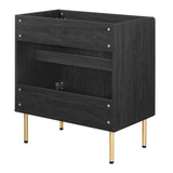 Modway Furniture Chaucer Bathroom Vanity Cabinet (Sink Basin Not Included) EEI-6602-BLK
