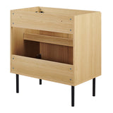 Modway Furniture Chaucer Bathroom Vanity Cabinet (Sink Basin Not Included) EEI-6602-OAK