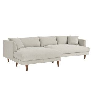 Modway Furniture Zoya Down Filled Overstuffed Sectional Sofa EEI-6611-HEI