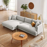 Modway Furniture Zoya Down Filled Overstuffed Sectional Sofa EEI-6611-HLG