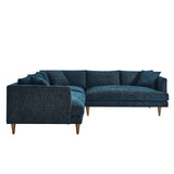 Modway Furniture Zoya Down Filled Overstuffed 3 Piece Sectional Sofa EEI-6613-HEA