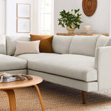 Modway Furniture Zoya Down Filled Overstuffed 3 Piece Sectional Sofa EEI-6613-HEI