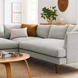 Modway Furniture Zoya Down Filled Overstuffed 3 Piece Sectional Sofa EEI-6613-HLG