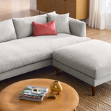 Modway Furniture Zoya Down Filled Overstuffed Sofa and Ottoman Set EEI-6614-HLG