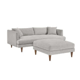 Modway Furniture Zoya Down Filled Overstuffed Sofa and Ottoman Set EEI-6614-HLG