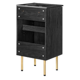 Modway Furniture Chaucer Bathroom Vanity EEI-6692-BLK-BLK