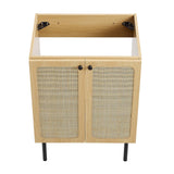 Modway Furniture Chaucer Bathroom Vanity EEI-6693-OAK-WHI