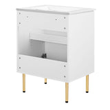 Modway Furniture Chaucer Bathroom Vanity EEI-6693-WHI-WHI