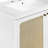 Modway Furniture Chaucer Bathroom Vanity EEI-6695-WHI-WHI