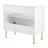 Modway Furniture Chaucer Bathroom Vanity EEI-6697-WHI-WHI