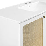 Modway Furniture Chaucer 48" Single Sink Bathroom Vanity EEI-6699-WHI-WHI