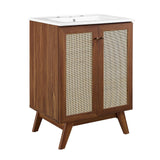 Modway Furniture Soma Bathroom Vanity EEI-6713-WAL-WHI