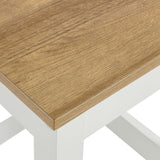 Sunbrook Kitchen Stool White, Oak White EEI-6729-OAK-WHI