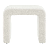 Modway Furniture Simba Boucle Fabric Waterfall Stool EEI-6737-IVO