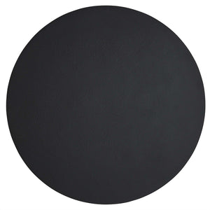 Modway Furniture Caspian Round Concrete Coffee Table - Modern Mid-Century Style for Living Room and Lounge Areas Black EEI-6760-BLK