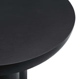 Modway Furniture Caspian Round Concrete Coffee Table EEI-6760-BLK