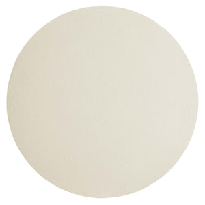 Modway Furniture Caspian Round Concrete Coffee Table - Modern Mid-Century Style for Living Room and Lounge Areas White EEI-6760-WHI