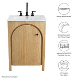 Modway Furniture Appia Bathroom Vanity EEI-6788-OAK-WHI