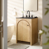 Modway Furniture Appia Bathroom Vanity EEI-6789-OAK-BLK
