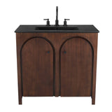 Modway Furniture Appia Bathroom Vanity EEI-6791-WAL-BLK