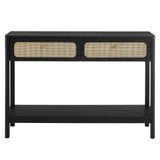 Modway Furniture Chaucer Wood Entryway Console Table EEI-6797-BLK