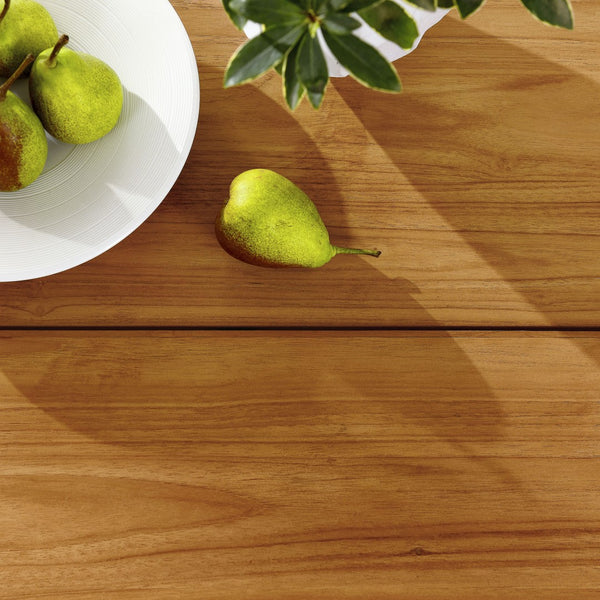 Modway Furniture Vienna 46" Square Teak Wood Outdoor Dining Table - Weather-Resistant, Stylish & Perfect for 4! EEI-6815-NAT