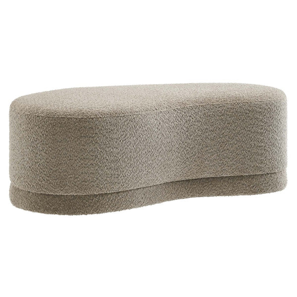 Modway Furniture Nimbus 48" Upholstered Ottoman Bench by Modway - Plush Comfort and Modern Style for Any Room Oat EEI-6816-OAT