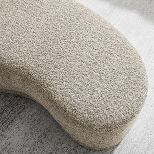 Modway Furniture Nimbus 48" Upholstered Ottoman Bench by Modway - Plush Comfort and Modern Style for Any Room Oat EEI-6816-OAT