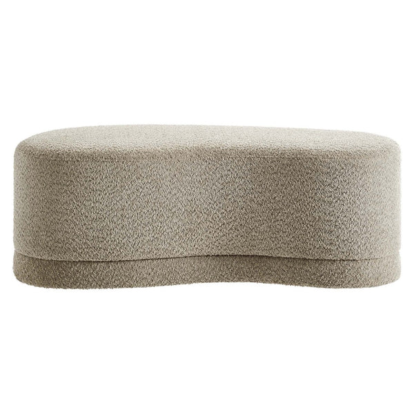 Modway Furniture Nimbus 48" Upholstered Ottoman Bench by Modway - Plush Comfort and Modern Style for Any Room Oat EEI-6816-OAT