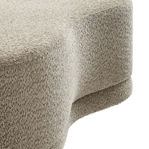 Modway Furniture Nimbus 48" Upholstered Ottoman Bench by Modway - Plush Comfort and Modern Style for Any Room Oat EEI-6816-OAT