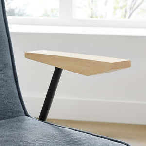 Modway Furniture Vista Dining Armchair by Modway – Mid-Century Modern Design with Durable Frame and Cozy Comfort Laguna EEI-6835-LAG