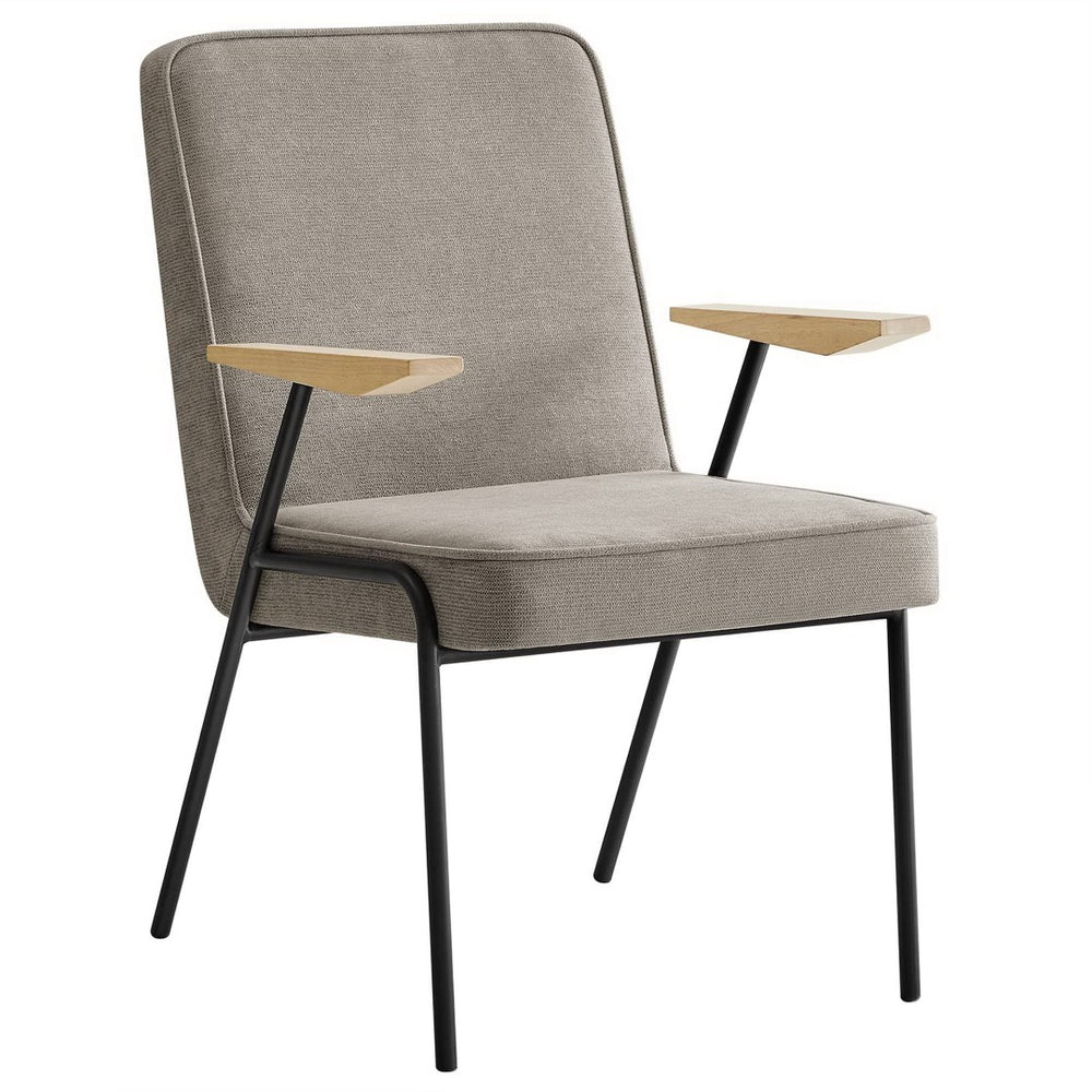 Modway Furniture Vista Dining Armchair by Modway – Mid-Century Modern Design with Durable Frame and Cozy Comfort Sand EEI-6835-SAN