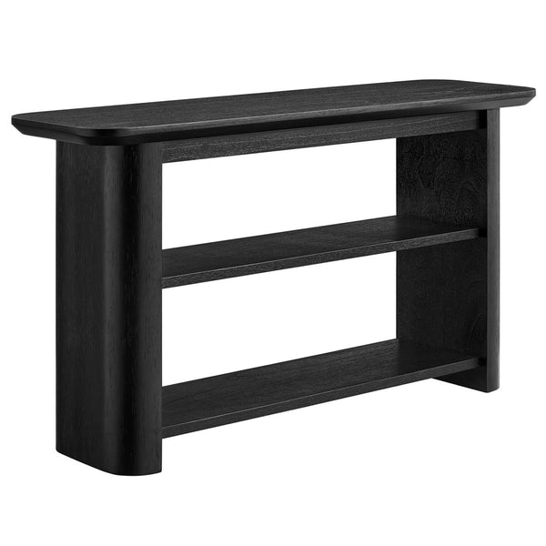 Modway Furniture Calix 57" Modern Console Table - Slim, Versatile Design with Practical Storage for Any Space EEI-6849-BLK