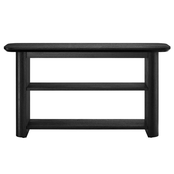 Modway Furniture Calix 57" Modern Console Table - Slim, Versatile Design with Practical Storage for Any Space EEI-6849-BLK