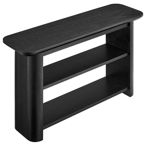 Modway Furniture Calix 57" Modern Console Table - Slim, Versatile Design with Practical Storage for Any Space EEI-6849-BLK