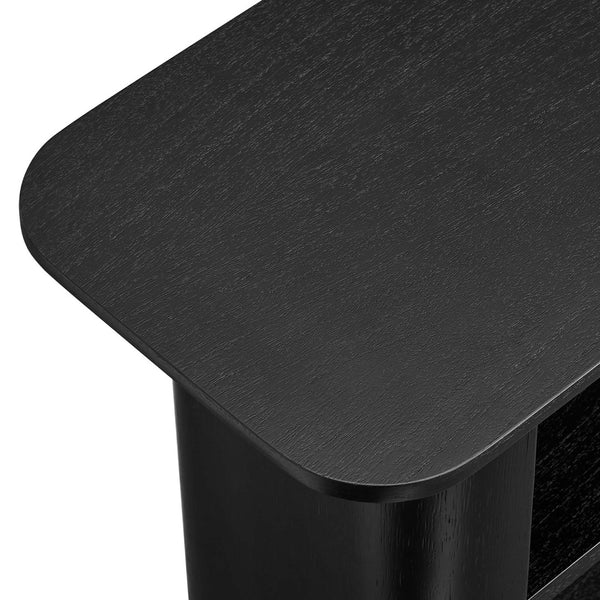 Modway Furniture Calix 57" Modern Console Table - Slim, Versatile Design with Practical Storage for Any Space EEI-6849-BLK