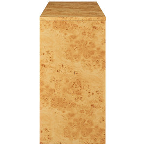 Modway Furniture Hudson 2-Drawer Console Table with Burl Wood Finish - Stylish Mid-Century Modern Design for Your Home EEI-6857-BUR