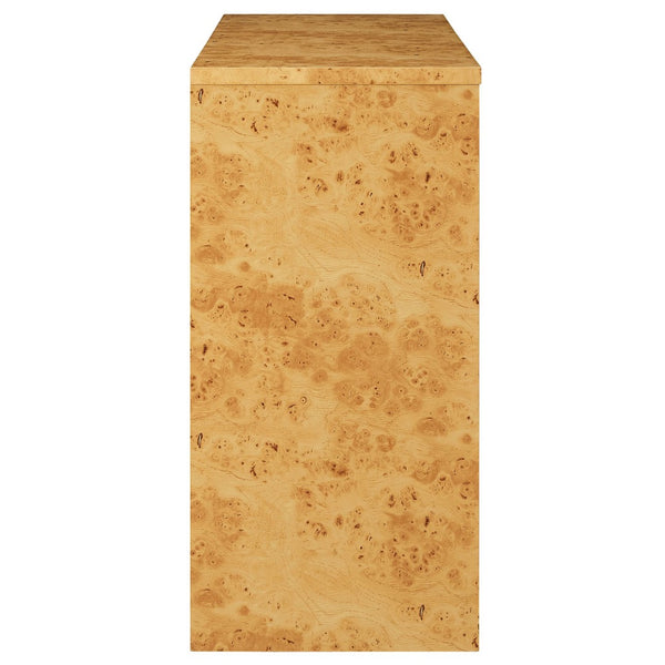 Modway Furniture Hudson 40" Burl Wood Sideboard - Modern Storage Solution for Dining, Office, or Living Spaces EEI-6859-BUR