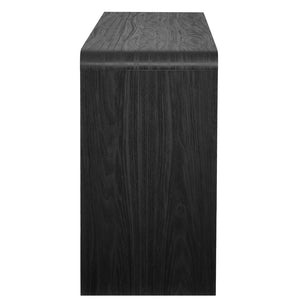 Modway Furniture Toscana 61" Mid-Century Modern Sideboard with Soft-Close Doors and Elegant Storage Solution Black EEI-6862-BLK