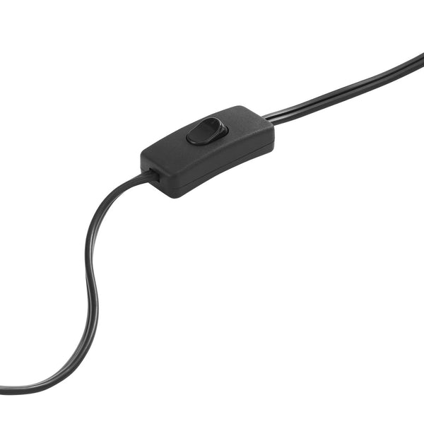 Modway Furniture Wave Squiggle Table Lamp - Modern Black Design with Sculptural Base for Cozy Ambient Lighting EEI-6876-BLK