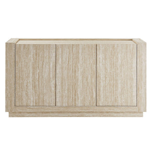 Modway Furniture Hollis 59" Travertine Sideboard - Versatile Storage Buffet or TV Console with Adjustable Shelves EEI-6906-TRA