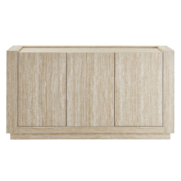 Modway Furniture Hollis 59" Travertine Sideboard - Versatile Storage Buffet or TV Console with Adjustable Shelves EEI-6906-TRA