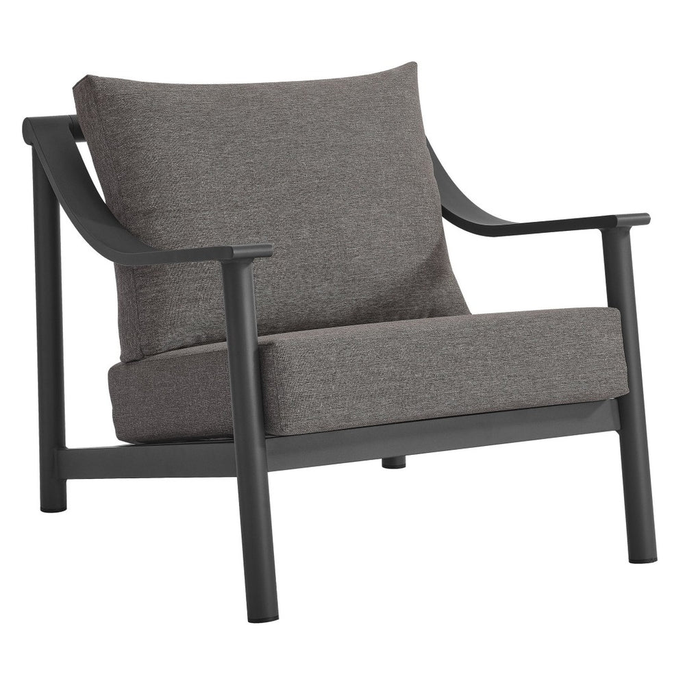 Modway Furniture Terrace Outdoor Patio Armchair - Modern Aluminum Frame with Plush Cushions for All-Weather Comfort EEI-6976-CAR-GPH