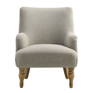 Modway Furniture Ellington Fabric Upholstered Accent Armchair – Classic Comfort with Timeless Elegance for Any Space Linen EEI-7057-LIN