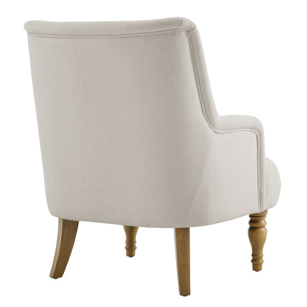 Modway Furniture Ellington Fabric Upholstered Accent Armchair – Classic Comfort with Timeless Elegance for Any Space Salt EEI-7057-SAL